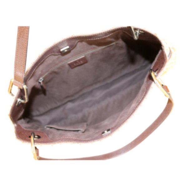 Gucci GG Monogram Canvas Shoulder Bag- Brown - Picture 7 of 10